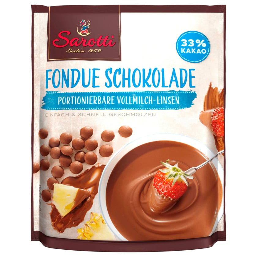 Sarotti Fondue Schokolade 200g